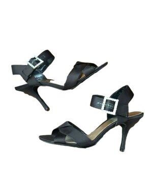 ANN Marino Rhinestone High Heel Stiletto Shoes